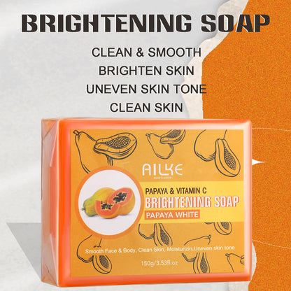 AILKE Glutathione 5-in-1 Women Skin Care Kit, With Body Lotion, Serum, Dark Spot Removal Cream, Body Cream, Brightening Soap - AMULET RING STORE