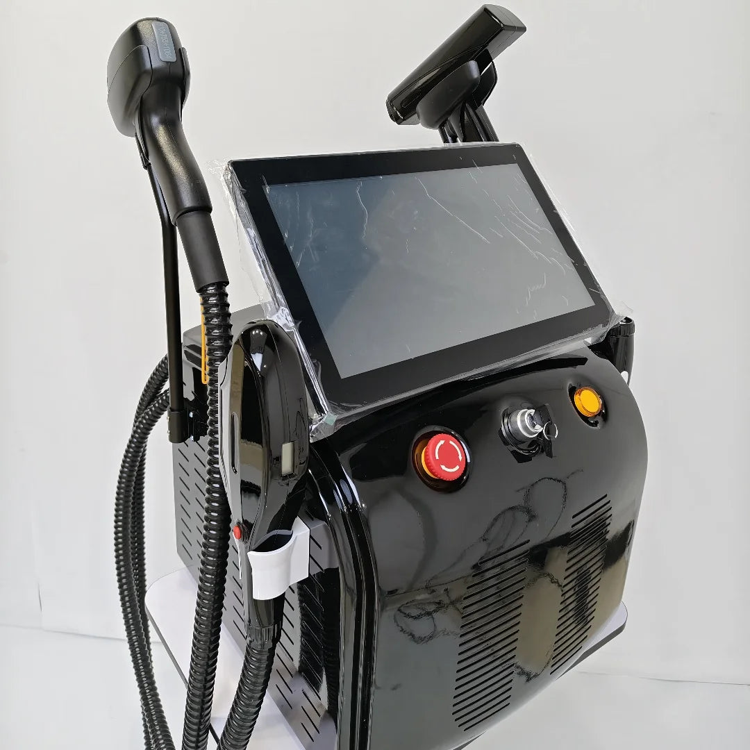 4in1 Soprano Titanium Ice Platinum RF Diode 755 808 940 1064nm 4 Wave Laser ND:YAG Machine Painless Hair Removal Machine 2025 - AMULET RING STORE