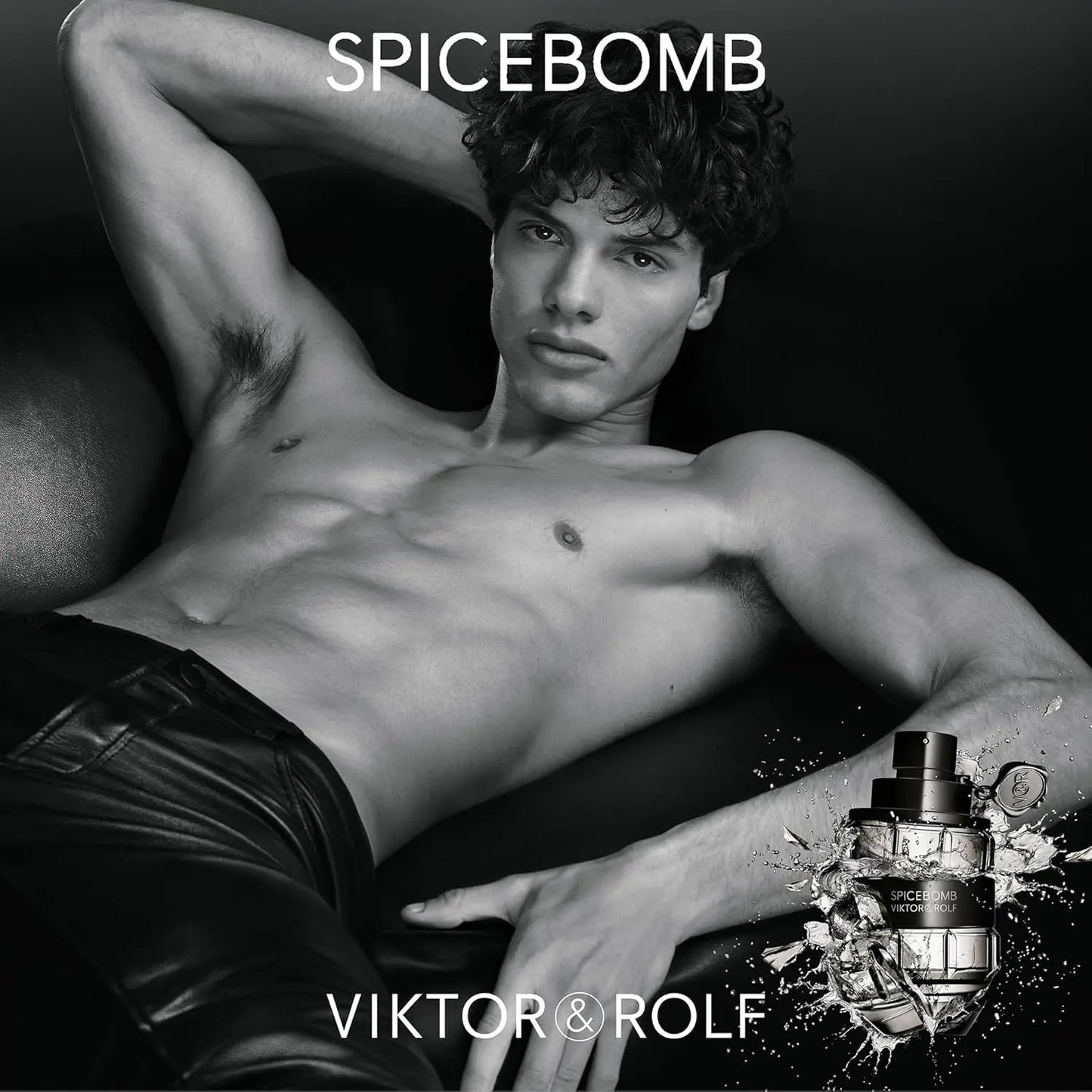 Viktor&Rolf - Spicebomb Eau De Toilette - Woody & Spicy - Cologne for Men - with Notes of Citrus & Tobacco Valentine Perfume