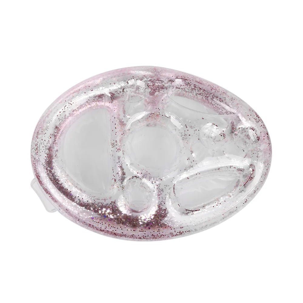 Inflatable PVC water ice bar self-service ice tray party floating portable beverage rack porous coaster tray. Water party - AMULET RING STORE