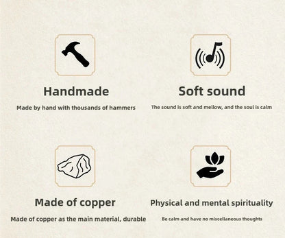 Nepal Handmade Buddha Singing Bowl Yoga Meditation Colorful Sound Therapy Tibetan Singing Bowls Healing Percussion Instruments - AMULET RING STORE