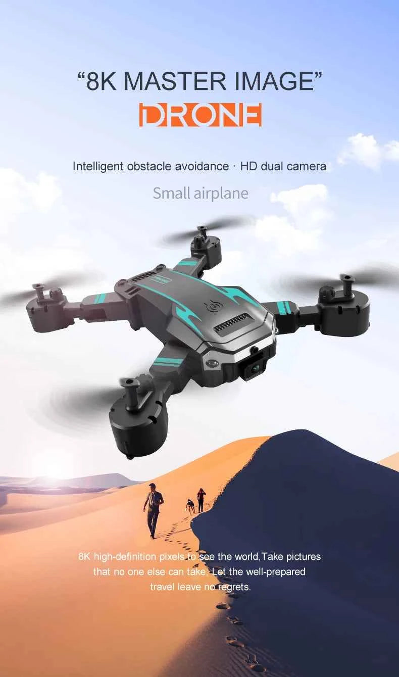 G6 Pro GPS Professional Drone 8K HD Dual-Cameras Aerial Photography Omnidirectional Obstacle Avoidance Quadrotor RC Distance 5KM