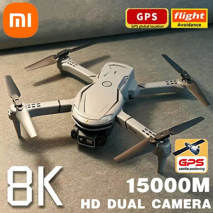 XIAOMI MIJIA V88 Drone 8k 5G Professional HD Dual Camera Aerial Photography 15000m Remote Control Aircraft Quadcopter Toy New - AMULET RING STORE