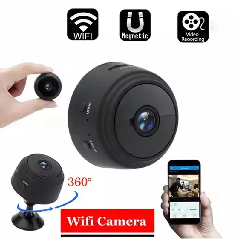 A9 A13 Mini IP Camera Wireless Micro Camcorders Night Version Voice Video Security Surveillance Wifi Cameras Smart Home - AMULET RING STORE
