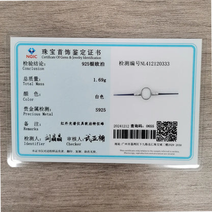 Vintage S925 Silver Ring Natural Opal Antiqued Bamboo Stackable Open Bands Adjustable Handmade Boho Jewelry Birthstone Gift - AMULET RING STORE