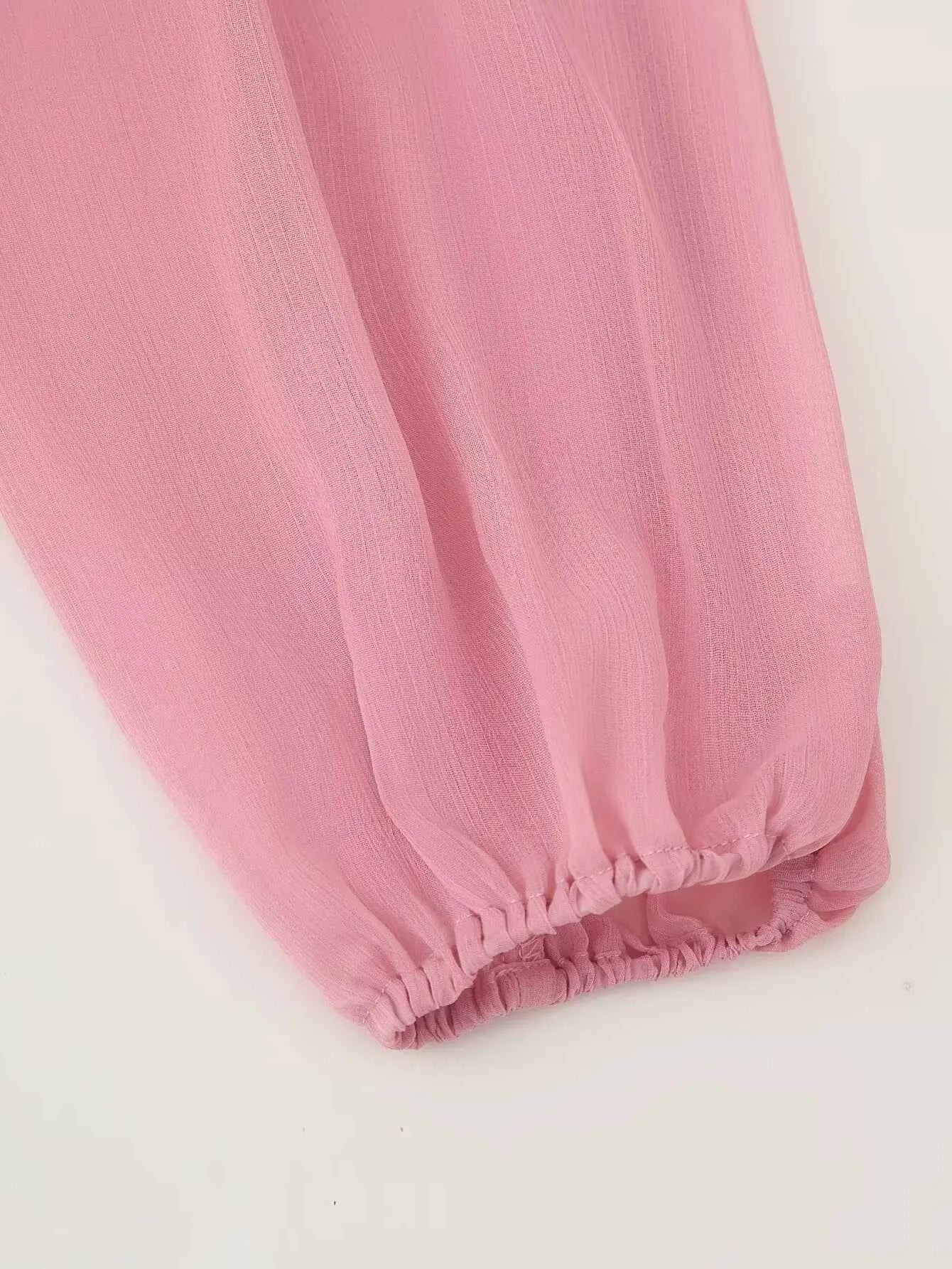 European and American style 2025 early autumn new layered ruffled long-sleeved chiffon dress