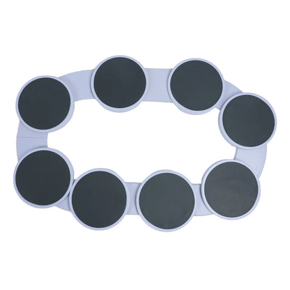 Dining Table Turntable Tray Large Capacity Versatile Sliding Rail Reusable Portable Turntable Organizer for Family Gatherings - AMULET RING STORE