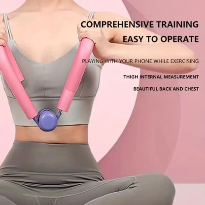 1pc Pelvic Floor Muscle Trainer and Thigh Exerciser for Postpartum Recovery, Body Shaping, Leg and Butt Training - AMULET RING STORE