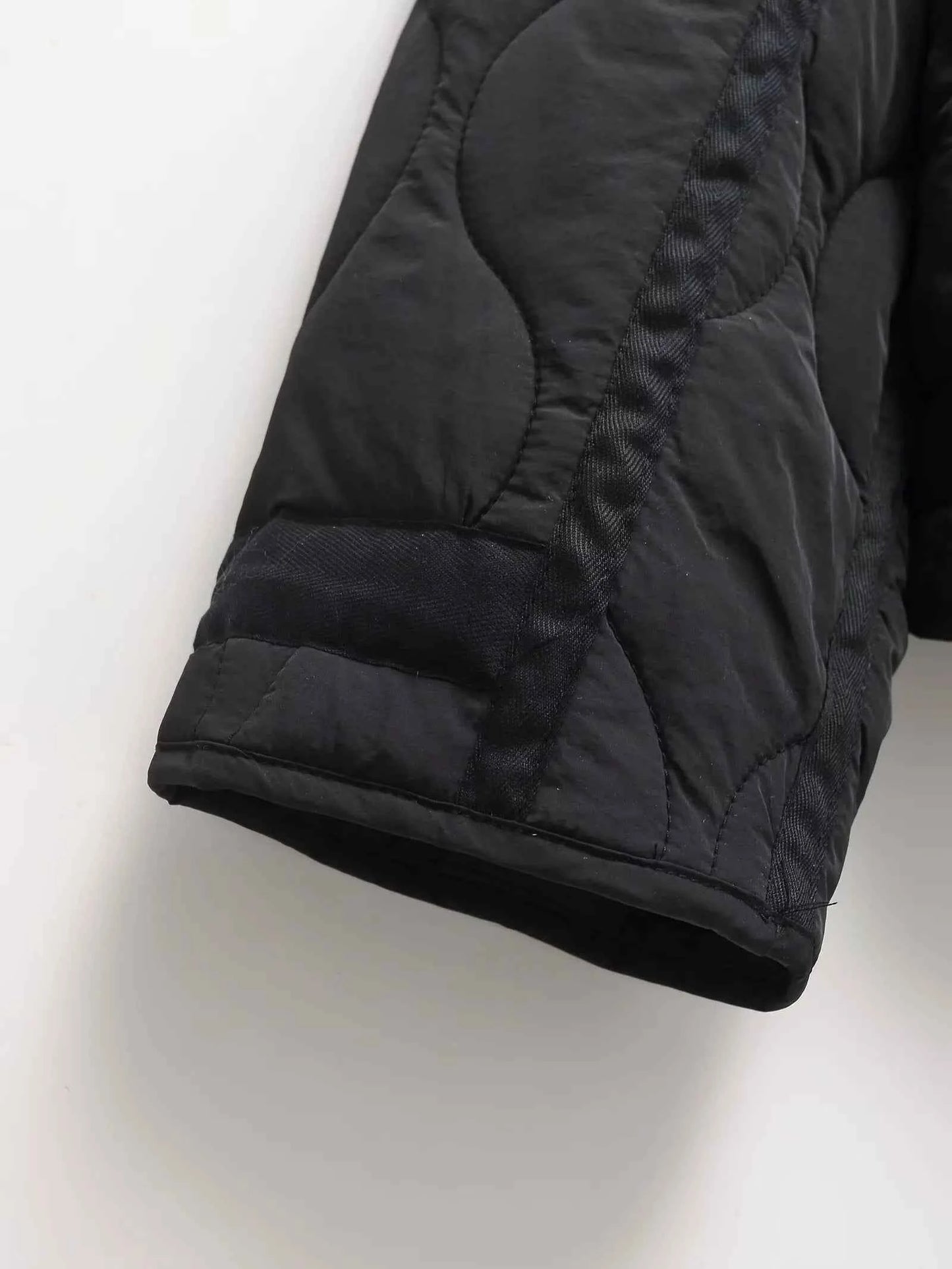 Padded Coat American Retro High Neck Parkas Warm Woman Winter Coats Winter Parkas For Women Elegant Luxury Women's Coat