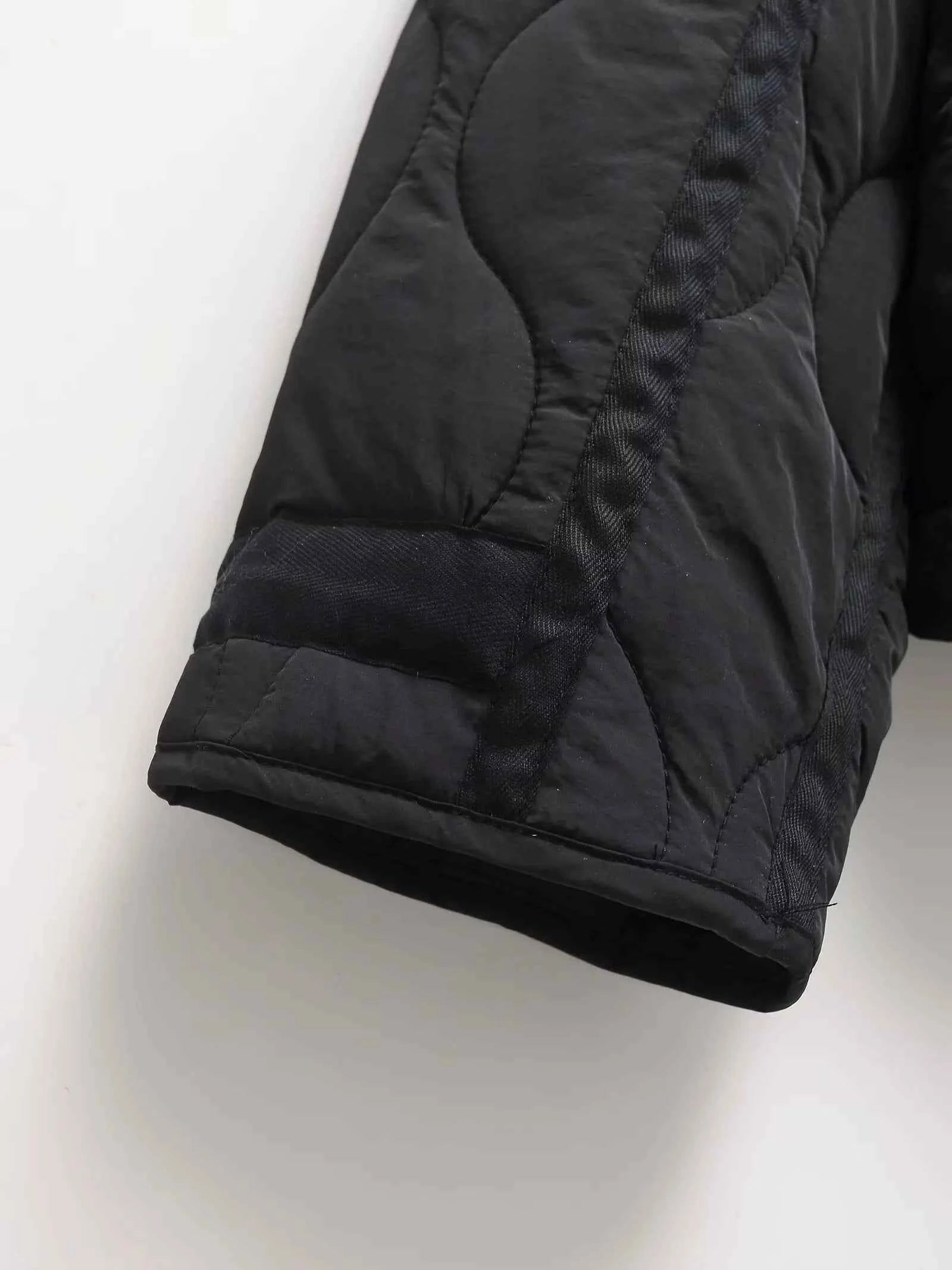 Padded Coat American Retro High Neck Parkas Warm Woman Winter Coats Winter Parkas For Women Elegant Luxury Women's Coat