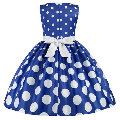 Summer Girls Rose Print Dress Princess Wedding Birthday Party Frocks Satin Children Vestidos Dresses For Girl Christmas Clothing