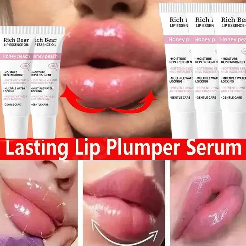 Fast Lip Plumping Essential Oil Nourishing Antiwrinkle Moisturising Sexy Lip Care Ultimate Plumping Lip Gloss Serum Cosmetics