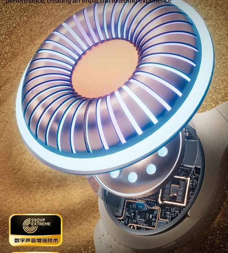 Acer Headphones Wireless Earphones Head Tracking 3D Spatial Audio -42dB ANC Bluetooth 5.4 HIFI Headset ENC HD Mic Low-Latency