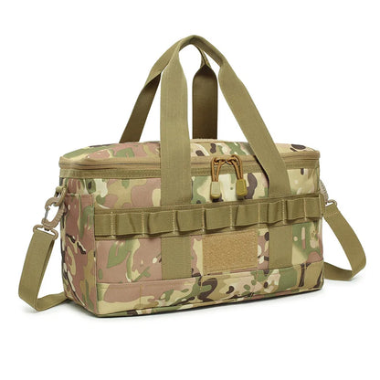 Tactical Lunch Box Leakproof Insulated for Outdoor Camping Handbag Hiking Climbing Travel Picnic Thermal Cooler Storage Bag