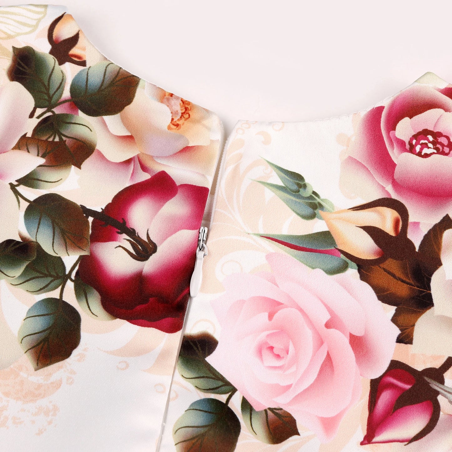 2025 Transnational Girls' Dress Children's Princess Dress Retro Print Formal Dress Holiday Hostess Dress Hot Sale