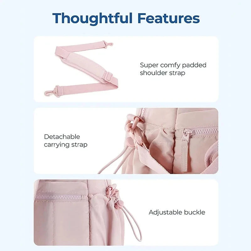 Travel Duffel Bag Lightweight Tote Bag Sport Shoulder Gym Bag Luggage for Women Weekender with Waterproof Multi Pocket