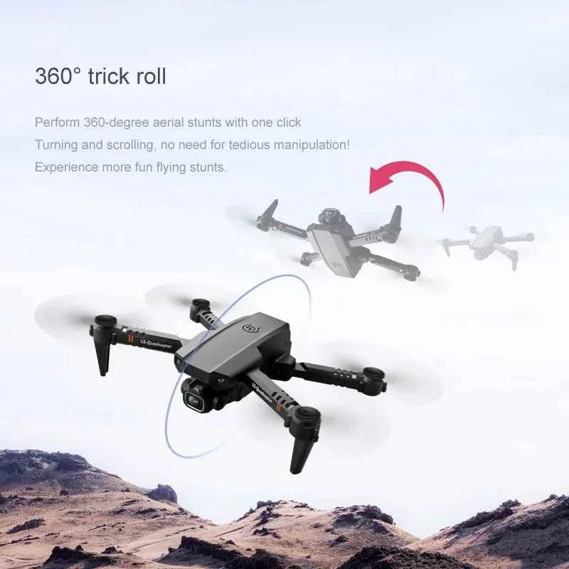 XT6 Mini Foldable Drone with 4K HD Camera, WiFi FPV, and Altitude Hold