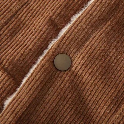 Winter Men's Outdoor Parkas Jacket with Fleece Lining and Multiple Pockets Wool/Polyester