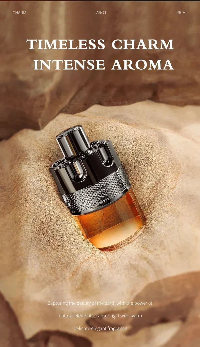 100ml High Quality Men Perfum Long-lasting Woody Men's Cologne Strong Fragrance Perfume Attractive to Women For Date Night Wear