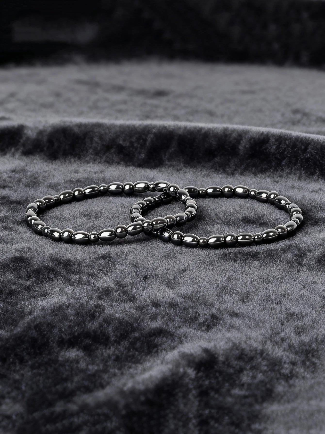 Hematite & Red Tiger's Eye Bracelet Men Natural Stone Cylinder Bead for Energy Protection Reiki Charm Courage Jewelry Women Gift