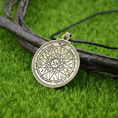 Nostalgia Key Of Solomon 7 Archangel Saint Michael Seal Pendant Necklace