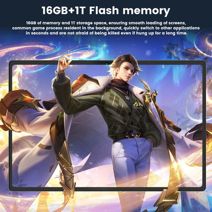 2025 Pad 7s Pro Tablet Android 15 10.1inch Touch Tablets Global Version Original Tablette 16GB+1TB Dual SIM Phone Call 10000mAh