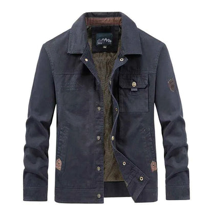 Men Jackets outdoor Slim fit Coats Casual Jackets High Quality Male wear Multi-pocket Cargo Jackets And Coats plus Size 5XL
