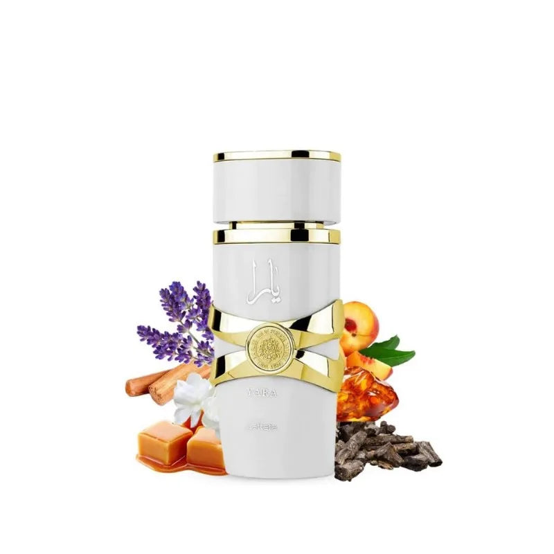 Lattafa Yara Moi Eau de Parfum Spray 100ml Original Arab Perfumes Lasting Amber Wood Pheromones Perfume Cologne Makeup Present