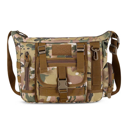 Men Camouflage Shoulder Bag Tactical Fishing Camping Tote Trekking Climbing Bags Large Multi-Pocket Travel Laptop Messenger Pack