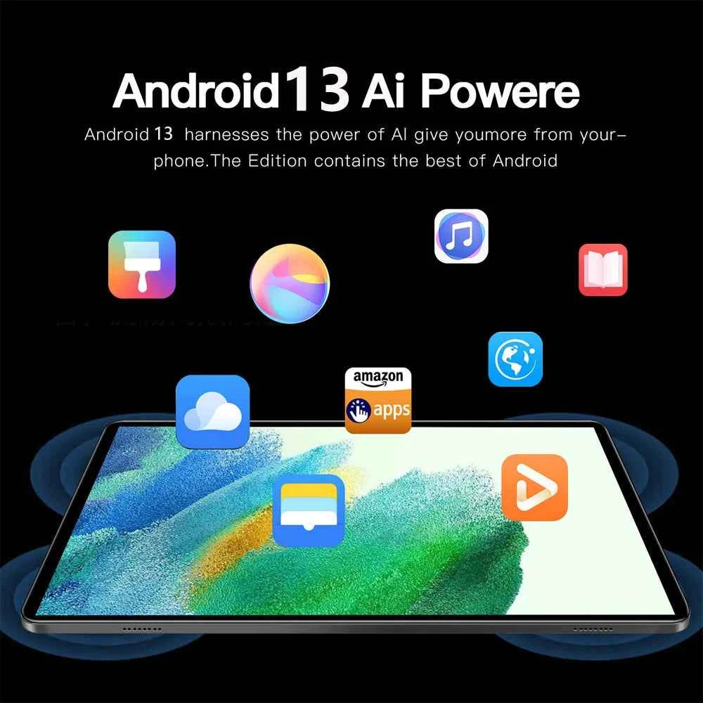 New 10.1 Inch Android 13 Tablet Pc Google Play Octa Core Dual Cameras Dual SIM 3G Phone Call Wifi Tablets 4GB RAM 64GB ROM