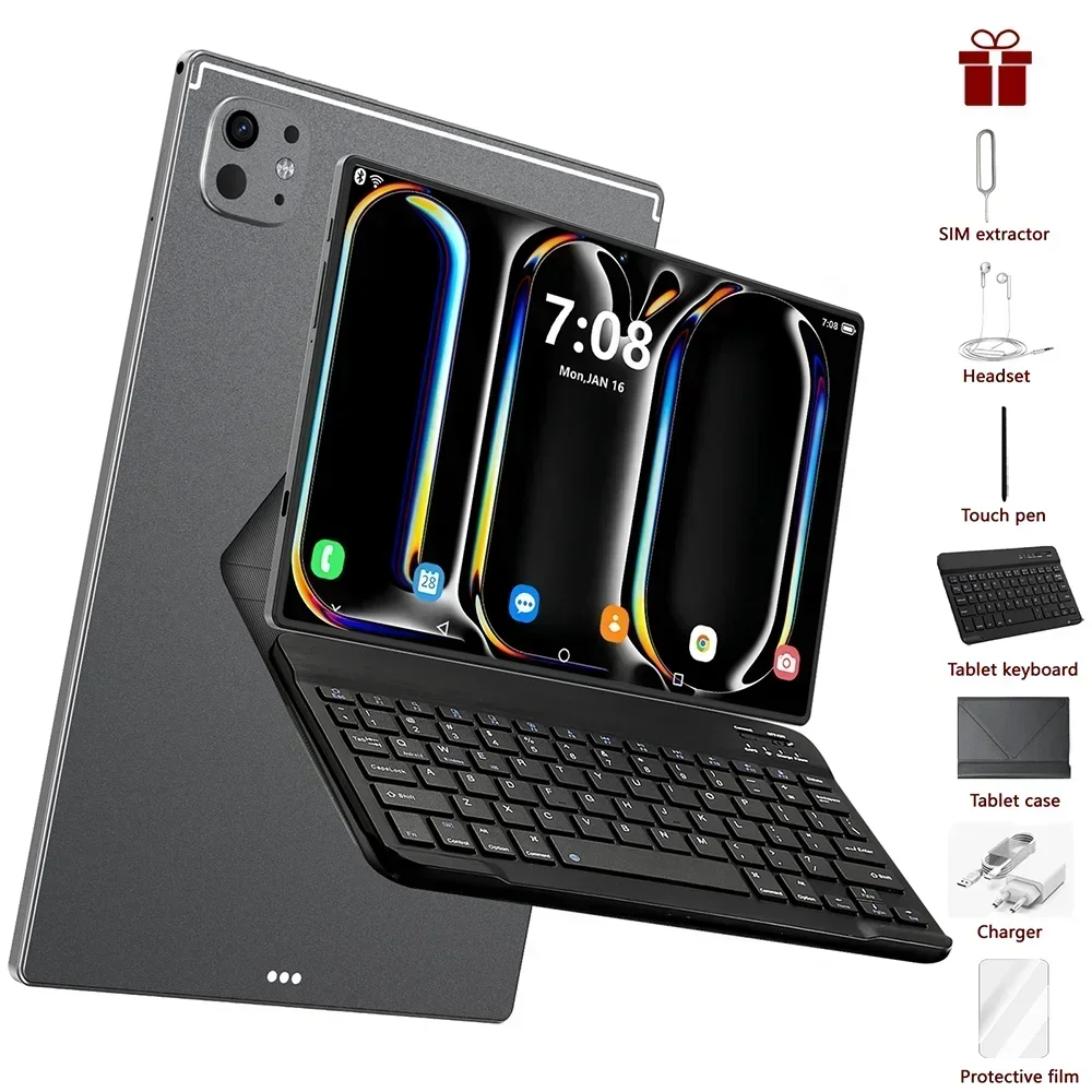2025 Pad 9S Pro Tablet Android 15 22GB+2T Tablette Snapdragon888 Tablet PC Original Global Version 5G Dual SIM Card WiFi