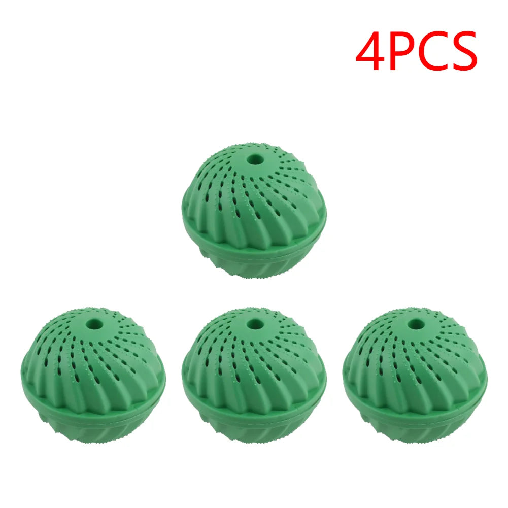 1-6PCS Eco-Friendly Wash Ball - Washing Machine Non-Chemical Detergent Laundry Ball Household Eco Hi-Ball - AMULET RING STORE