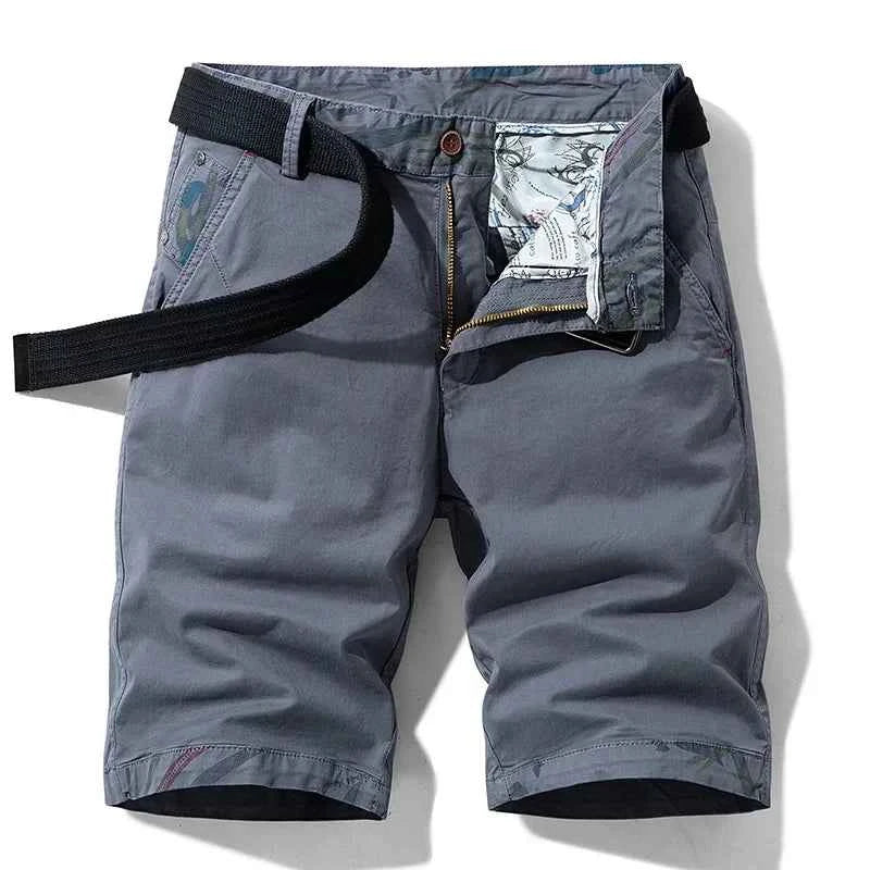Male Thin Shorts Men Cotton Cargo Shorts Men Fashion Breeche Bermuda Beach Jogger Shorts New Summer Men Tactical Casual Shorts