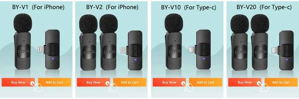 BOYA BY-MM1 Professional Cardioid Shotgun Microphone for iPhone Android Smartphone PC Canon Nikon DSLR Camera Recording Vlog
