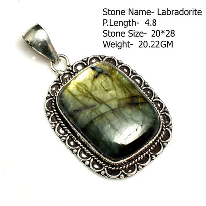 Genuine  Jasper Sodalite  Agate Turquoise   Pendant
