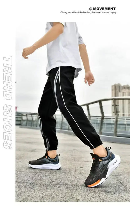 Running & Walking Men's Shoes - Lace-up, Lightweight, Comfortable & Breathable Tennis Sneakers - AMULET RING STORE