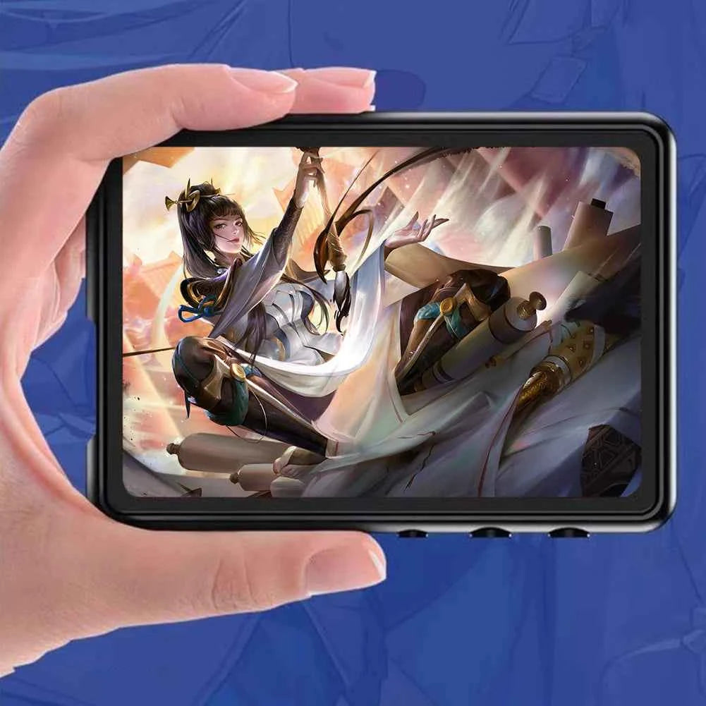 MP3 MP4 Player HiFi MP4 Walkman with Speaker Bluetooth-Compatible Portable MP3 Player Support FM Radio Recording E-Book