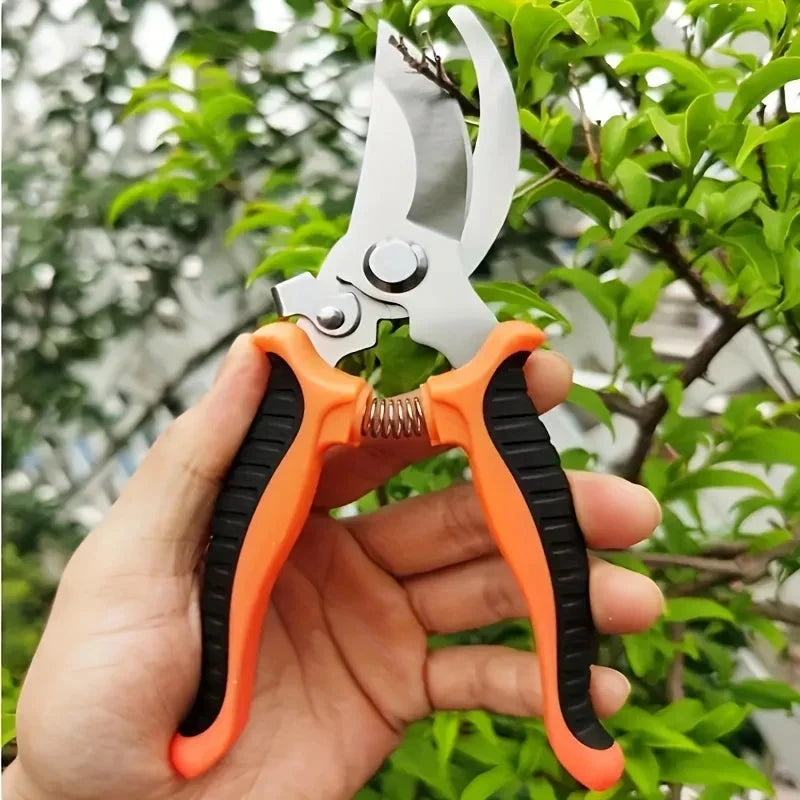Stainless Steel Professional Gardening Shears Pruning branches Fruit trees Flowers Household Pruning Tools Shears - AMULET RING STORE