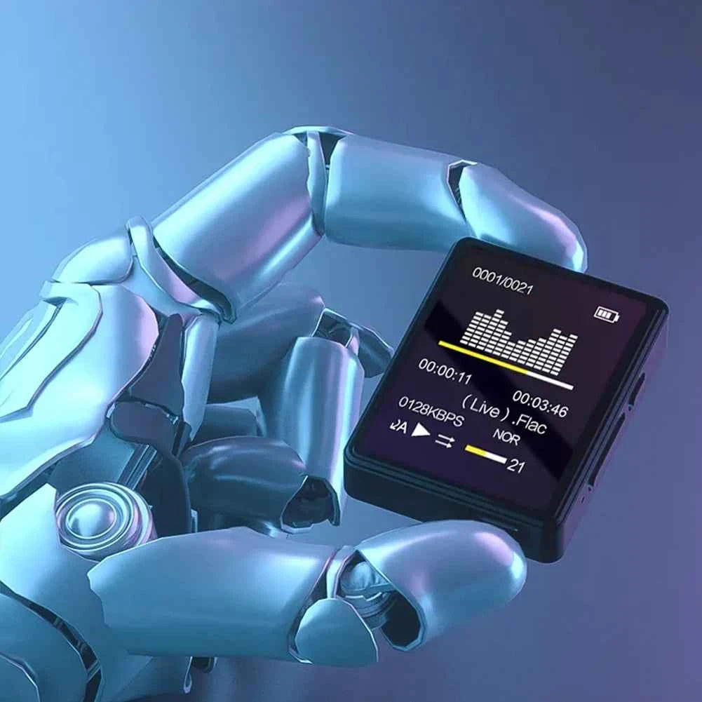 8/16/32/64GB Mini MP4 Video Playback HiFi Bluetooth-Compatible 5.0 MP3 Student Walkman Sports MP3 Player With Recording/E-Book