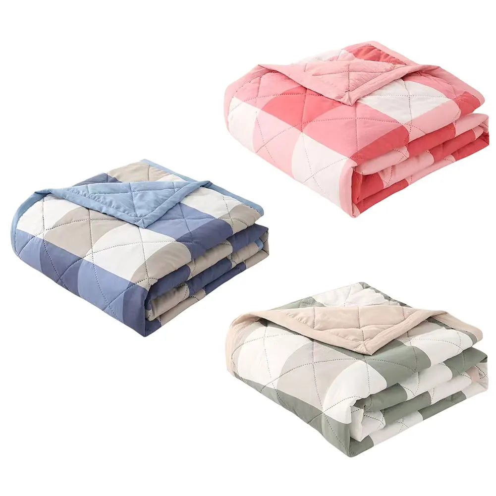 Summer Blanket Lightweight Air Condition Comforter Sofa Blanket