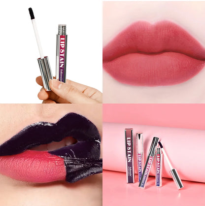 Peel Off Lip Stain Reveal Long Lasting Waterproof Pink Lip Tint Transfer Proof Non-stick Cup Natural Lip Stain Women's Cosmetics - AMULET RING STORE