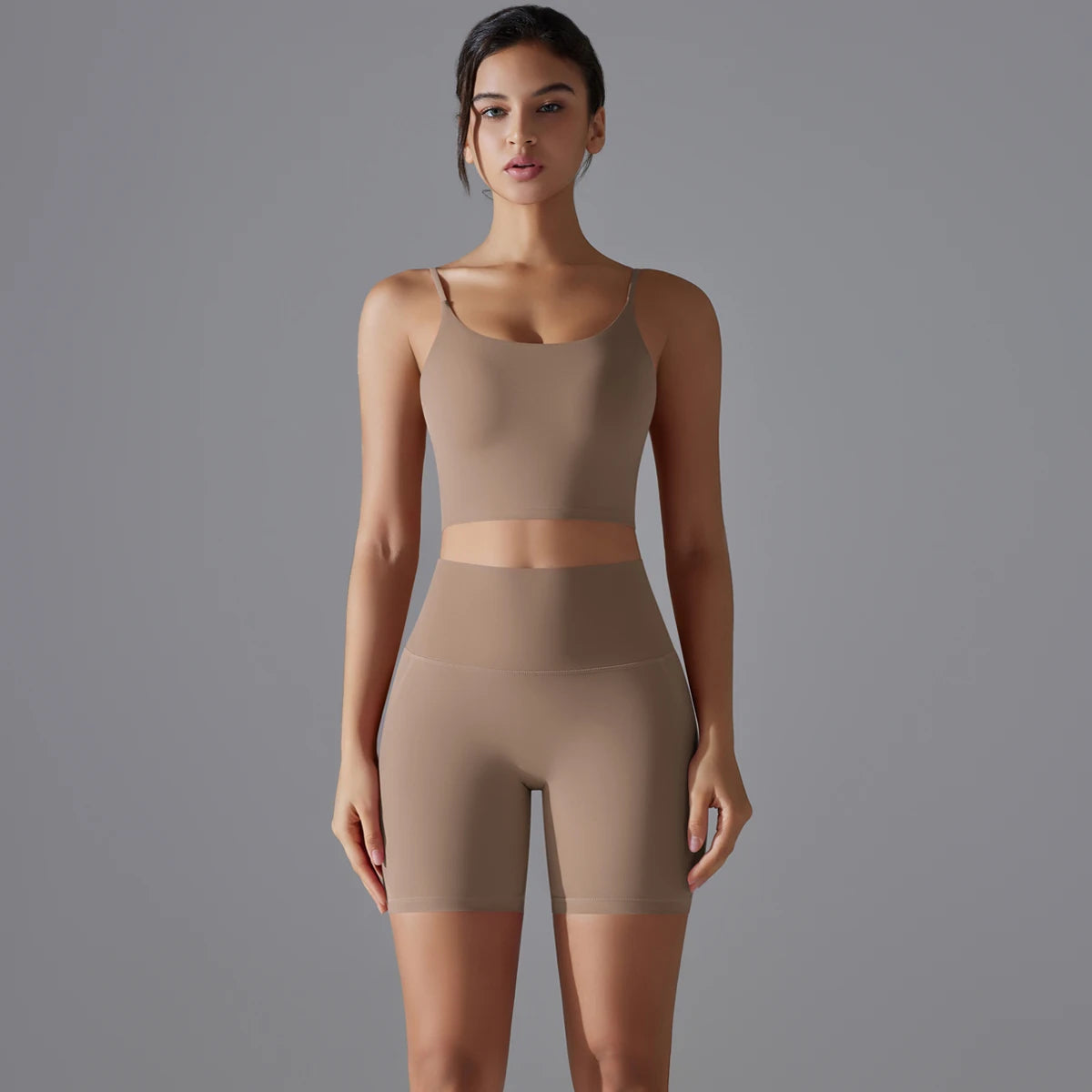 Women Yoga Set Yoga BraTank Tops for Fitness Workout Sportswear Gym Clothing High Waist Shorts Sportswear Leggings Suits