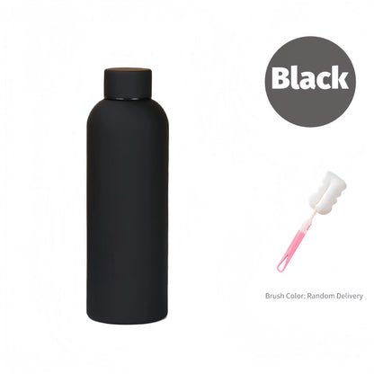 350-750ML Stainless Steel Thermos Cup Portable Small Mouth Water Cup Travel Outdoor Sports Water Bottle Vacuum Flask Gym Kettle - AMULET RING STORE