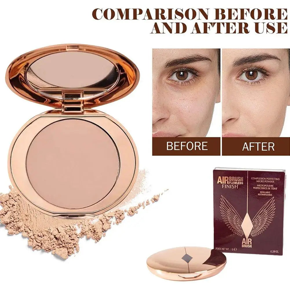 Oil Control Waterproof Puffs Cosmetics Moisturizing Setting Powder Make Up Matte Glitter Eyeshadow Fashion Eye Shadow Makeup - AMULET RING STORE