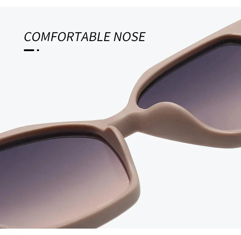 VAKA Fashion Brand Designer UV400 Sunglasses Women Men New Trendy Square Sun Glasses Female Vintage Gafas De Sol Eyeglasses