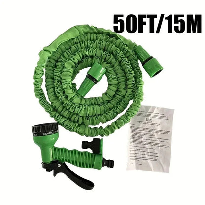 200FT Expandable High-Pressure Magic Hose 7 Water Spraying Functions Gun Durable Materials Home Garden Watering Tools - AMULET RING STORE