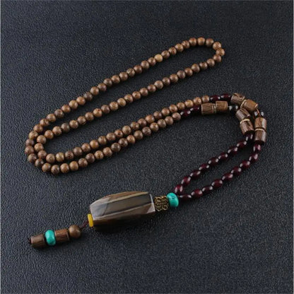 Fashion Long Sweater Pendant Chain Wooden Beaded Tassel Boho Bohemian Necklace Jewelry Nepal Wood Beads Pendant Necklace