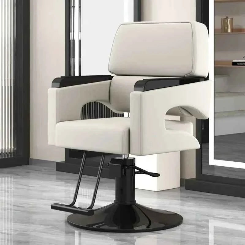 Beauty Equipment Styling Chair Armchair Barber Chair Ergonomic Trendy Comfortable Swivel Adjustable Silla Beauty Salon Furniture