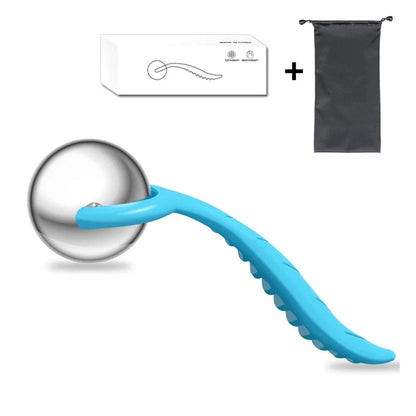 Cold Massage Ball Roller Stainless Steel Facial Ice Globes Physical Therapy Ice Ball For Muscle Pain Relief Facial Body Massager