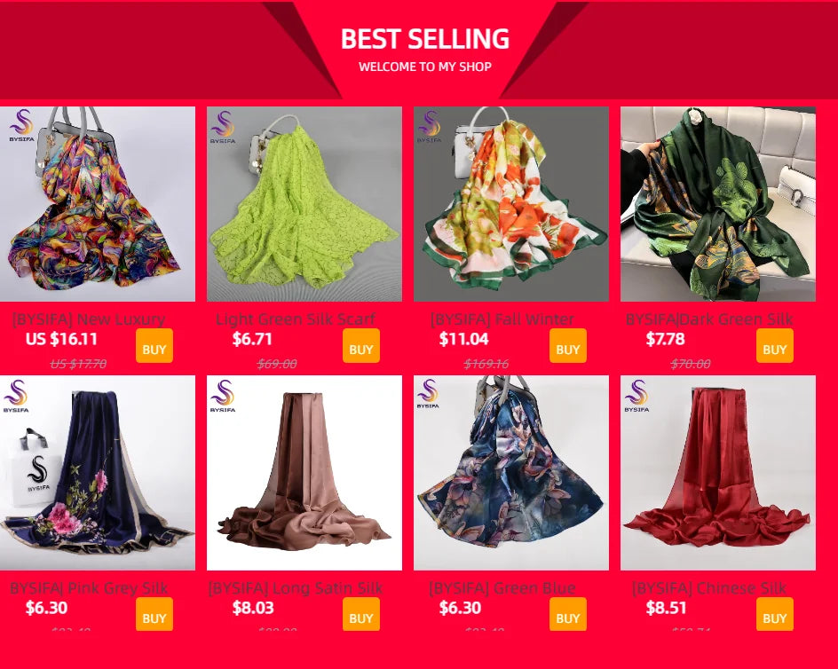 [BYSIFA] Navy Blue Chinese Roses Women Scarves Fall Winter Utrlong Top Grade Brand Trendy Silk Letters Long Scarf Shawl Wrap - AMULET RING STORE